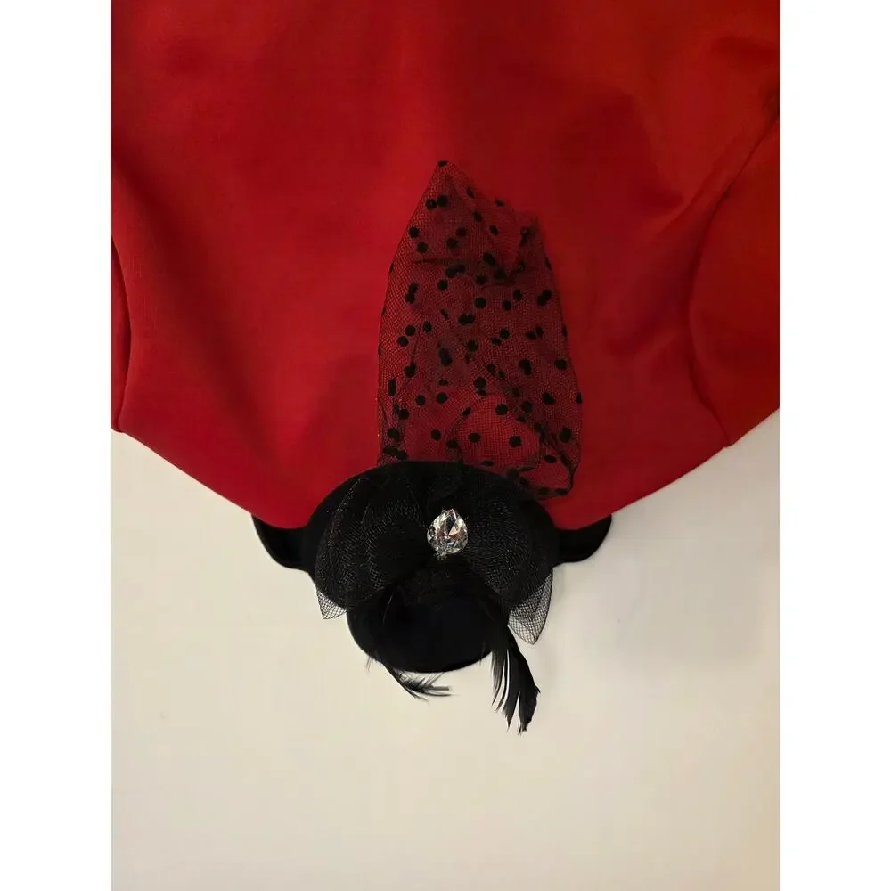 Girls Weissman Band Uniform LC Halloween Circus Ringmaster Costume Hat Trumpet